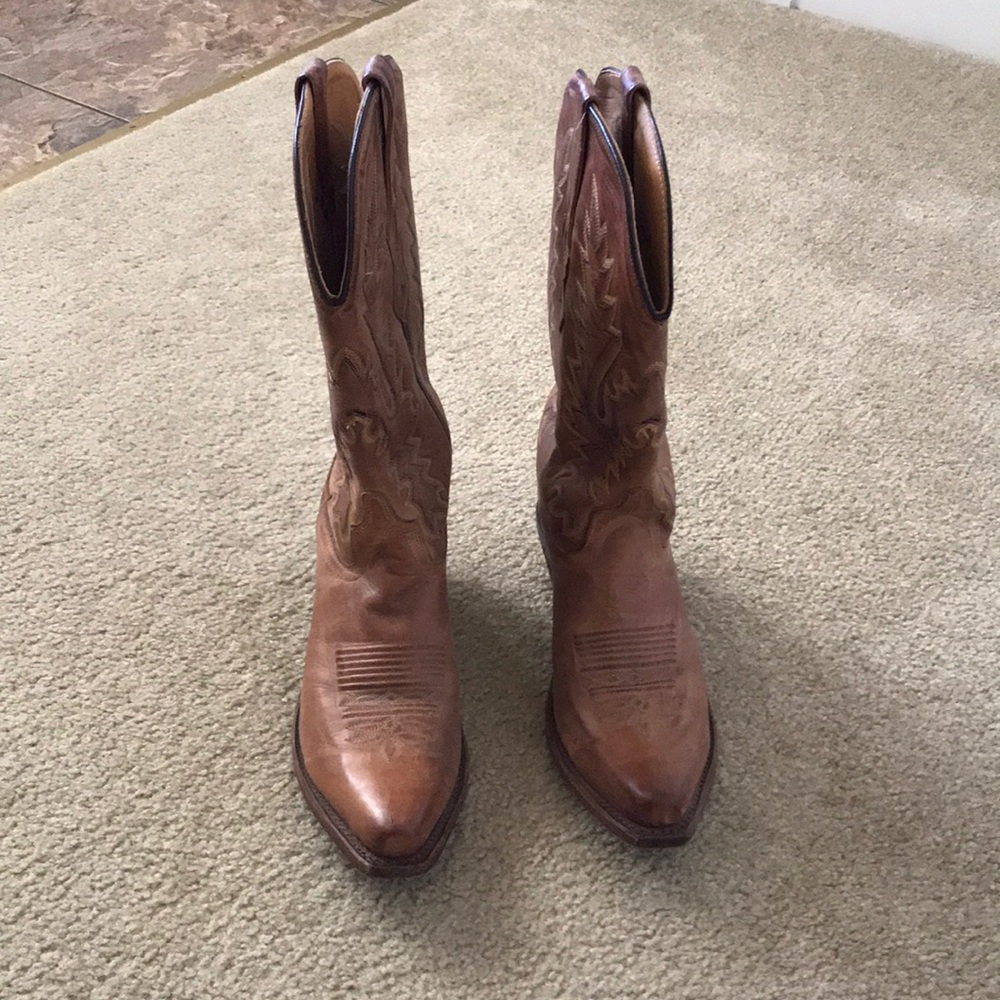 Old west size 7 cowboy boots